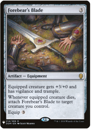 Forebears Blade - Dominaria